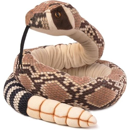 TigerHart Rambo The Rattlesnake - 55 Inch Stuffed Animal Plush