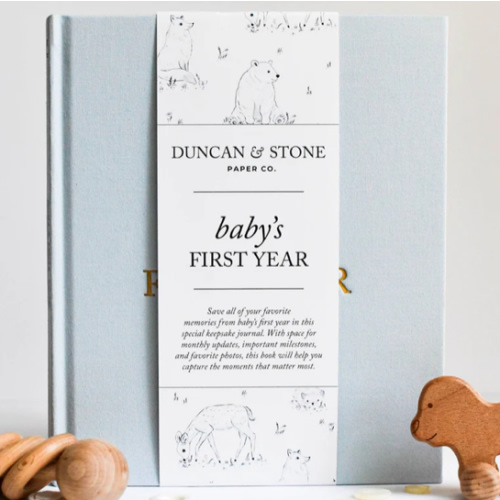 Baby's First Year- blue