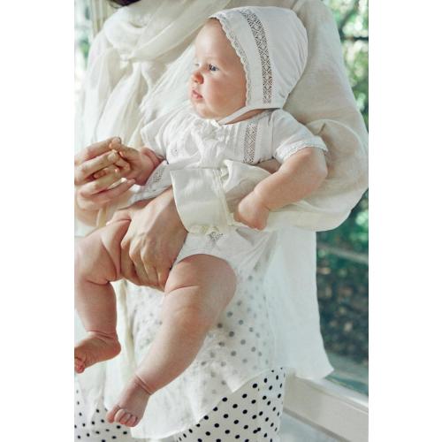 EMBROIDERED ROMPER - White | ZARA United States