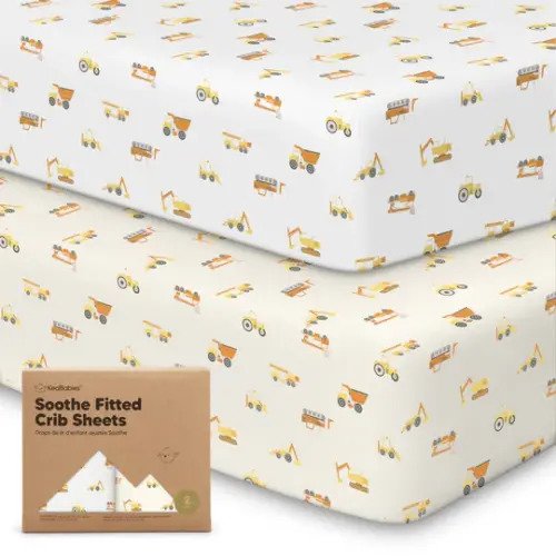 Soothe Fitted Crib Sheet