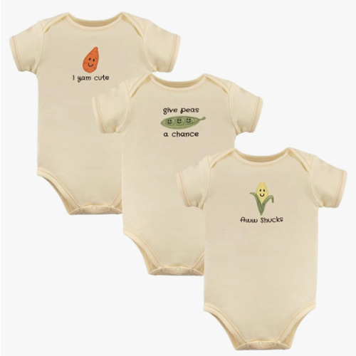 Touched by Nature Unisex Baby Organic Cotton Bodysuits