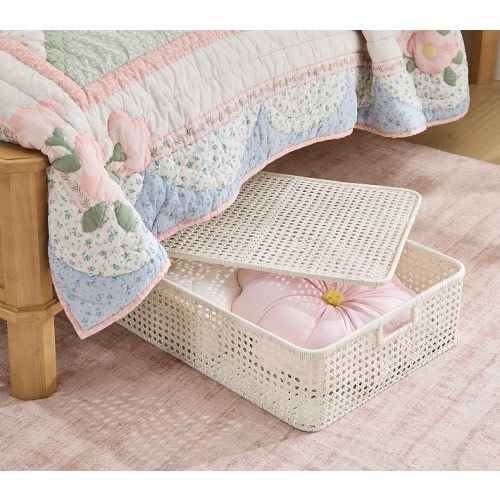 Sadie Caned Underbed Storage