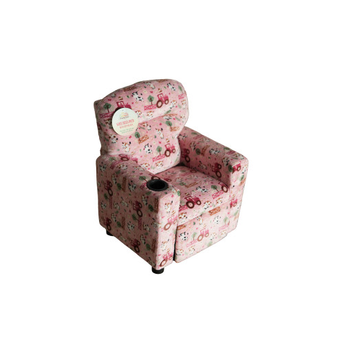 Dreamy Daze Reclining Kids Chair, Happy Barn Day - RK-CHAIR-HAP