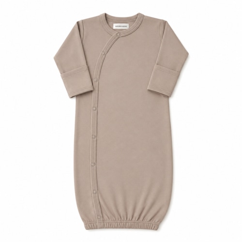Organic Baby Gown - Twig