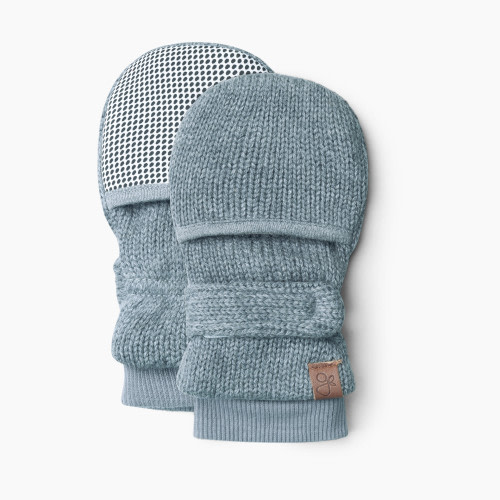 Goumi Kids Mountain Collection Organic Cotton Knit Mitts - Boulder, 3-6m