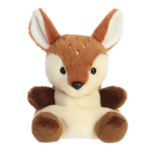 Aurora Mini Dalia Fawn Palm Pals Adorable Stuffed Animal Brown 5"