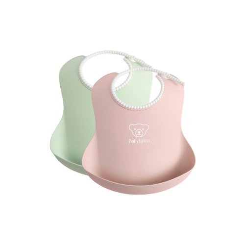Set of 2 Silicone Bibs