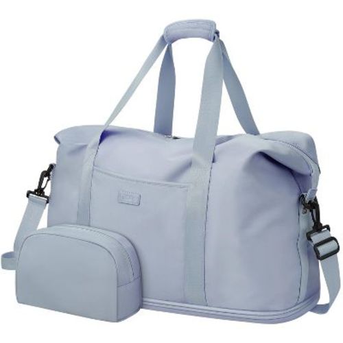 Narwey Expandable Travel Duffle Bag, Waterproof Weekender Overnight Bags for Women Men Hospital Bag