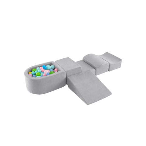 Costway 5PCS Climbing Foam Block Set w/Ball Pit