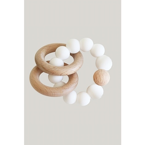 Milk Beechwood Teether - Toys | Country Road
