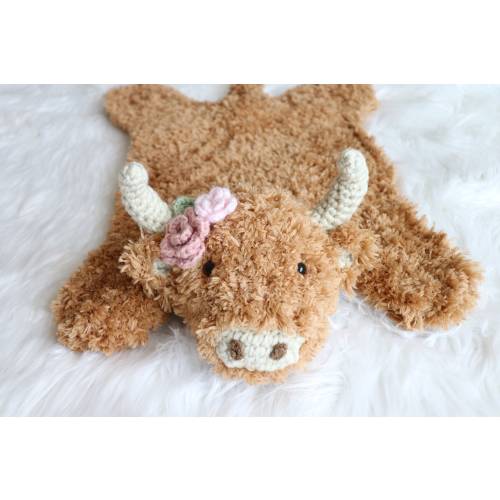 Highland Cow Lovey, Highland Cow Baby, Highland Cow Nursery, Highland Cow Minky, Girl Highland Cow, West Highland Cow, Scottish Cow Lovey