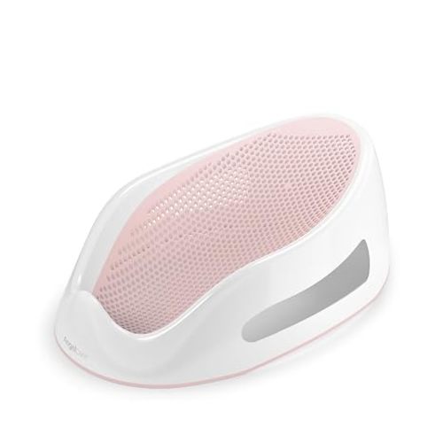 Angelcare Baby Bath Support, Pink, Birth to 6 Months, Made in Canada