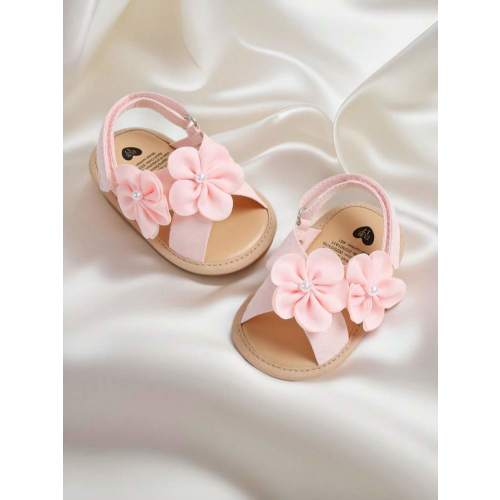 Infant Girls Sandals Summer Shoes Outdoor First Walker Toddler Girls Shoes For Summer Elegant White | SHEIN USA