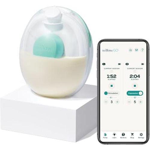 Willow Go Wearable Single Electric Breast Pump - Wireless - 15 Levels - 5oz