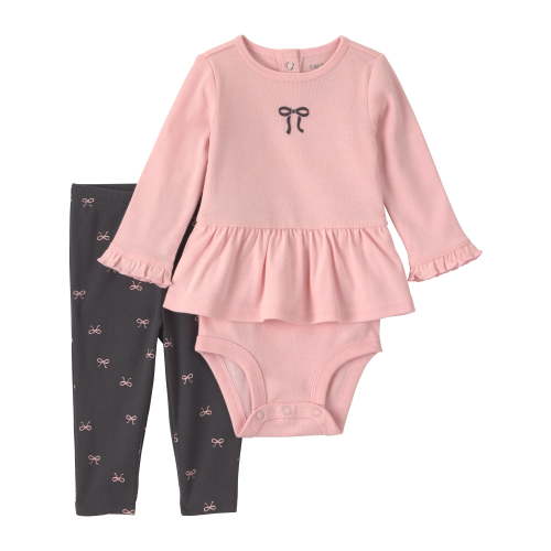 Carter's Child of Mine Baby Girl Outfit Set, 2-Piece, Sizes 0/3-24 Months