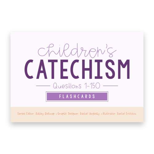 Illustrated Children's Catechism Flashcards | ALL 150 Questions