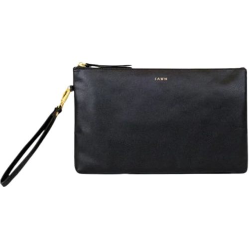 The Floral Ruffle Changing Clutch, Diaper Clutch with Diaper Changing Mat, Zippered Cotton Compact Diaper Bag with Wipeable Faux Leather Changing Pad, 9.5x7 inches