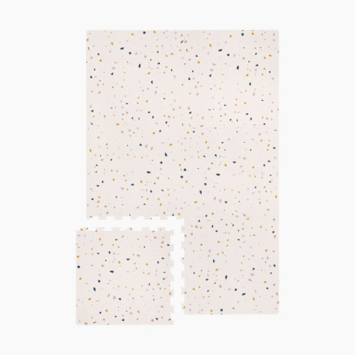 3 Sprouts EVA Foam Mat - Terrazzo Palest Pink