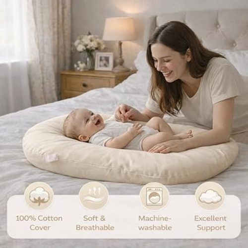 Baby Lounger, Apricot