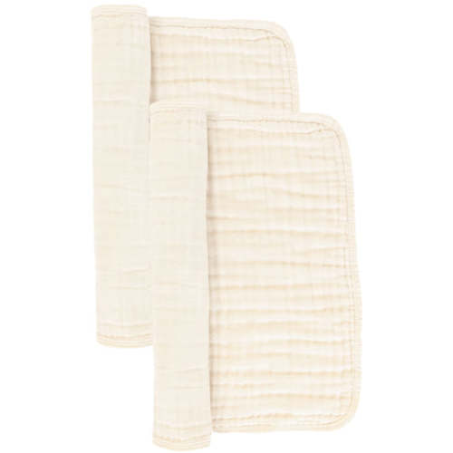 Cloud Muslin™ Burp Cloth 2 Pack - Cream