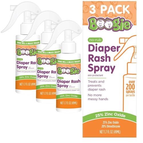 Boogie Diaper Rash Bundle - Rash Spray & Maximum Strength Paste