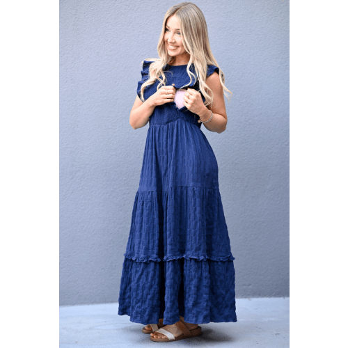 Smocked Nursing Dress | Cute, Non-Clingy Styles | Nursing Queen