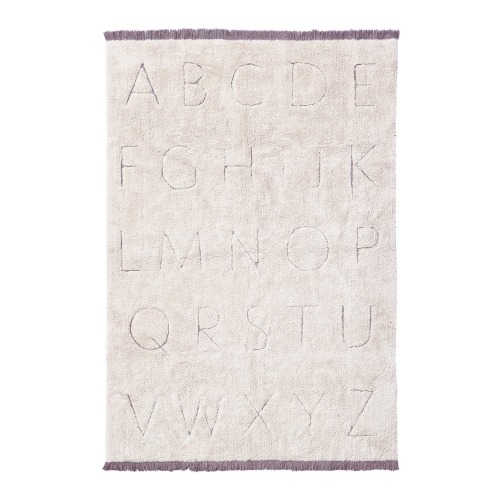 RugCycled ABC Washable Cotton Blend Rug