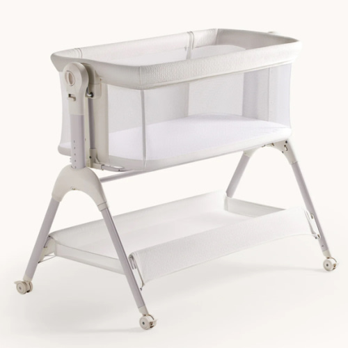 HARPPA Cuddly Sway | 3-in-1 Rocking Baby Bassinet & Bedside Sleeper with Anti-Reflux Mattress for Newborns | Attaches to Bed, Adjustable Height, Tool-Free Setup, Portable Wheels, CPSC Certified, Gentle Rocking Motion | Ideal for Infants, Safe Co-Sleeping