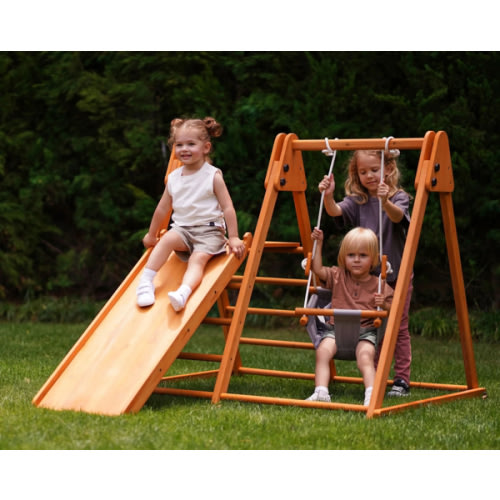 Juniper Folding Indoor & Outdoor Playset | Compact Toddler Climber