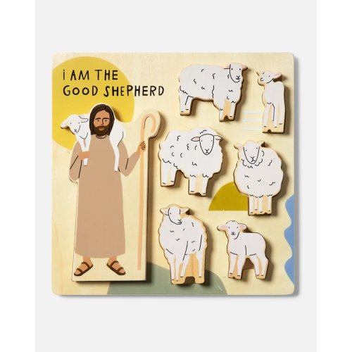 Good Shepherd Wooden Puzzle - Be A Heart