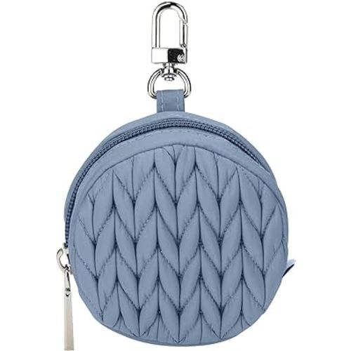 Pacifier Holder Case with Clip, Pacifier Pouch Cover,Pacifier CharmPod with Clasp to Easily Attach to a Diaper Bag or Purse Baby Pacifier Box,Pacifier Storage Container for Mom Bag