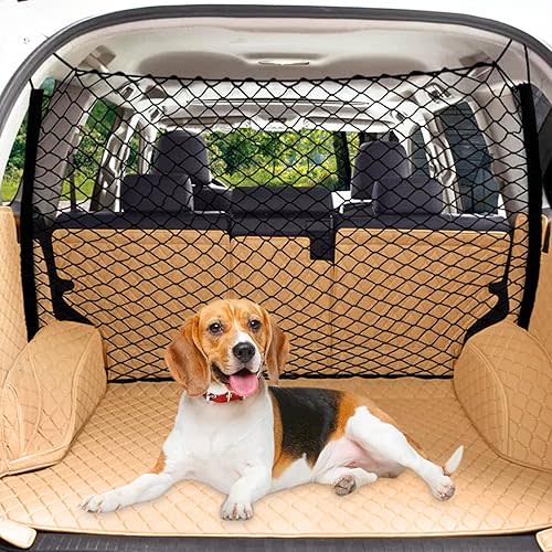 Pet Back Seat Barrier Net