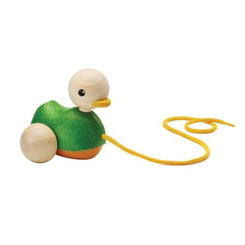 Pull Along Wooden Duck Toy