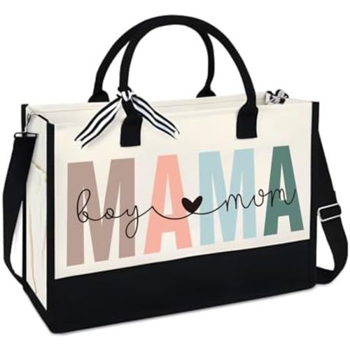 Canvas Tote Bag for Mom Nurse Teacher Boss Lady Dog Mom Christmas Birthday Gifts for Women Lady for Shopping