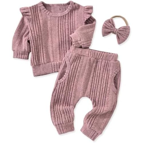 Aalizzwell Infant Baby Girl Fall Winter Outfit