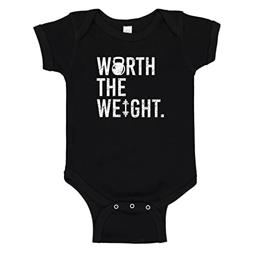 DadBod Apparel DB Worth The Weight Bodysuit