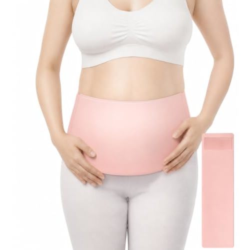 Baby Noah Post Surgery Abdominal Wrap, Hot Cold Therapy C-Section Belly Band for Postpartum, Hysterectomy Recovery Must Haves Ice Gel Belt, Incision Pain Relief, Adjustable 25-50" Waists