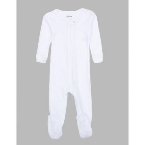Leveret Solid Footed Pajamas One Piece Pajamas