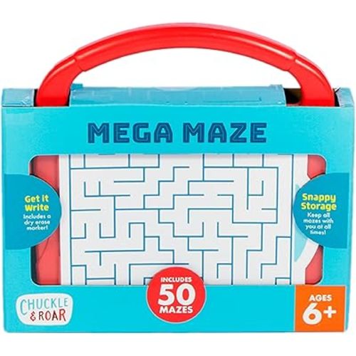Chuckle & Roar Travel Reusable Dry Erase Activty Maze Edition