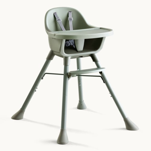 HARPPA Caspio Lite 2-in-1 Toddler Feeding Chair & High Chair | Dual-Layer Adjustable Tray, Easy to Clean Seat Pad & 3-Level Adjustment. Made for Everyday Family Moments.