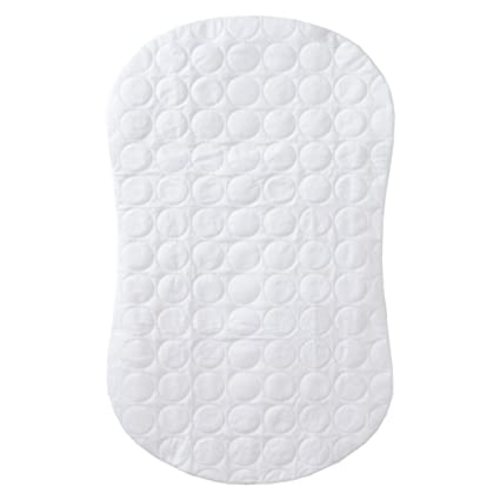 HALO BassiNest Protective Waterproof Cover for Bassinet Pad, White