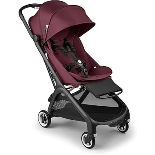 Bugaboo Butterfly - 1 Second Fold Ultra-Compact Stroller - Lightweight & Compact - Great for Travel (Dark Cherry)