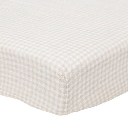 Cotton Muslin Crib Sheet