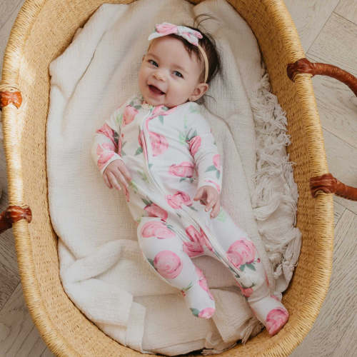 Zip-Up Footie Pajama - Grace