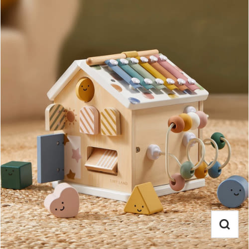 Tiny Land® Cottage Activity Cube - Morandi