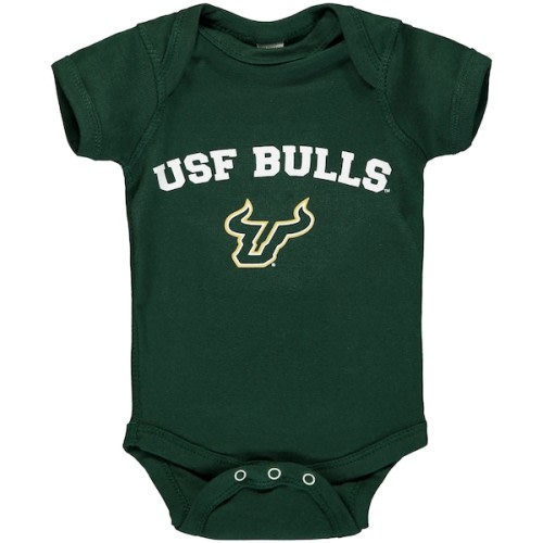 South Florida Bulls Infant Arch & Logo Bodysuit - Green