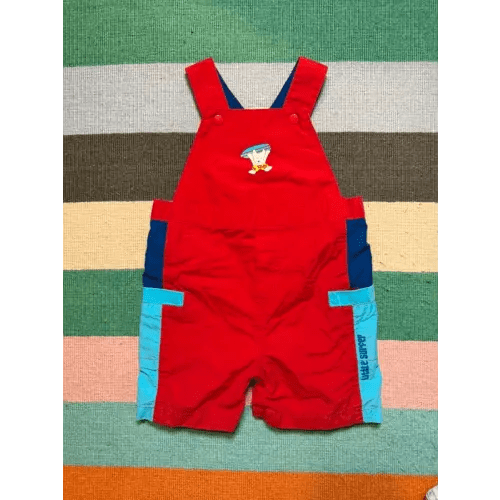 Vintage Gymboree surf overalls 6-12m