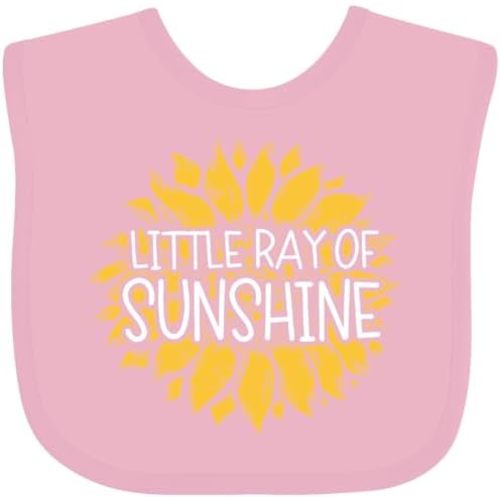 inktastic Little Ray Of Sunshine Baby Bib