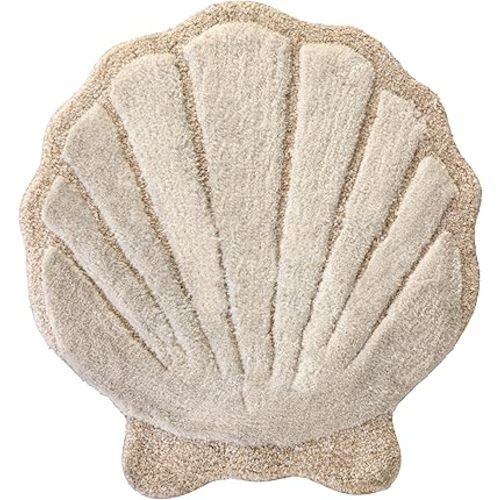 SKL Home by Saturday Knight Ltd. Coastal Collage Rug, Natural 26 x 24 x 0.2 inches