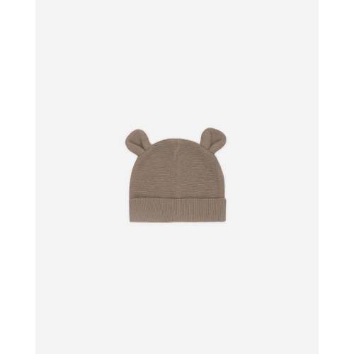 Baby Bear Beanie || Heathered Mocha – Quincy Mae